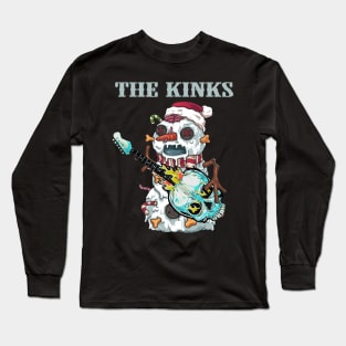 THE KINKS BAND XMAS Long Sleeve T-Shirt